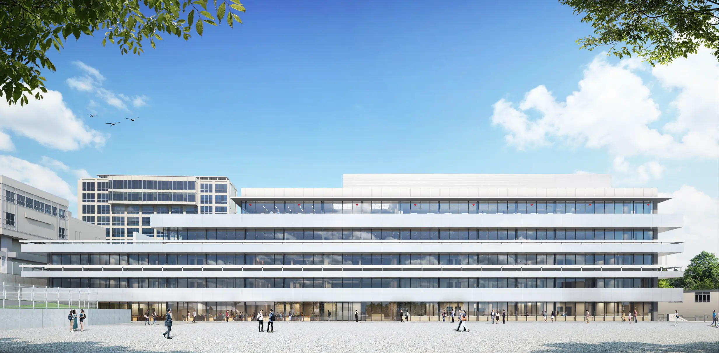 八木山キャンパス整備 新棟2期建築計画