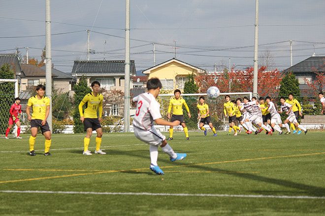 本学 サッカー部が東北大学サッカーリーグで1部昇格を果たしました 東北工業大学