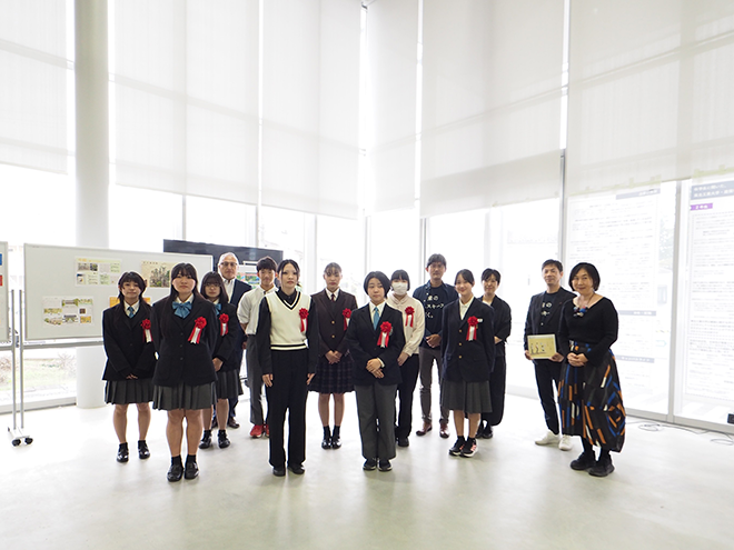 中学生・高校生「未来のエスキースを描く」コンクール表彰式を行いました