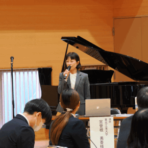 経営デザイン学科 宮曽根 美香 教授が東松島市立矢本東小学校で開催された令和7年度「探求と協同の学び」自主公開にて招待講演を行いました