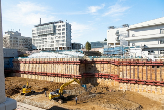 6号館・7号館から