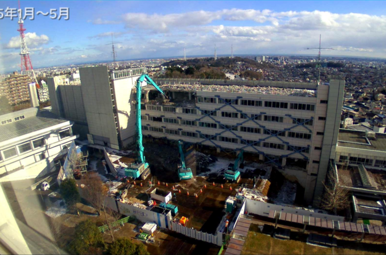 公式YouTubeチャンネルに「八木山キャンパス 5号館解体の様子」の動画を公開しました